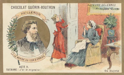 Edouard Pailleron (1834-1899) French playwright, poet and journalist, author of 
