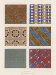 Embroidered Fabrics of 15th-Century France