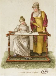 Embroidery, c.1810-20