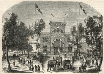 Engraving in Tableau-de-Paris by Edmond Texier 1852