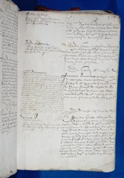 Entry on prison register of the Grand Chatelet of Francois Ravaillac, 1610