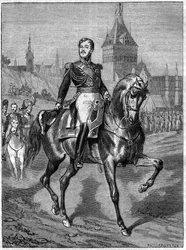 Equestrian Portrait of General Jean Rapp (1771-1821) - in 