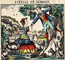 Estelle and Nemorin. Picture of Epinal