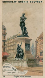 Etienne Dolet, Printer, 1509-1546, Erected in Place Maubert