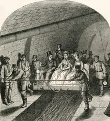 Excursion in the Paris Sewers, from 