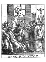 Exorcising Scene in 1589