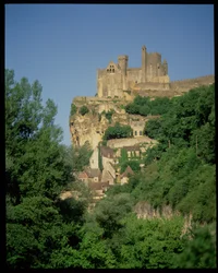 Exterior view from the lower cliffs