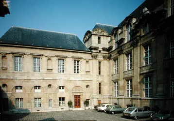 Exterior view of the Hotel Lamoignon, built in 1584
