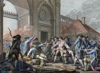 French Revolution - The heroic courage of the young Desilles, August 31