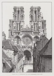 Facade of Laon Cathedral, early 13th Century
