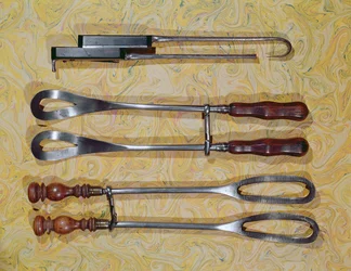 Forceps used by Jan Palfyn of Ghent (1650-1730)