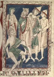 Job Scratching His Sores