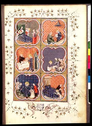 Six Scenes from the Life of Saint Louis, from the Grandes Chroniques de France