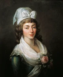 Portrait of Madame Roland (Marie-Jean Roland de la Platiere)