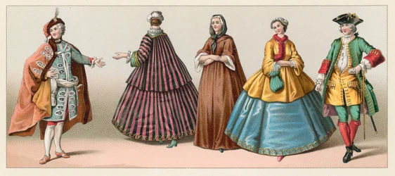 France XVIIIth Cent Costume