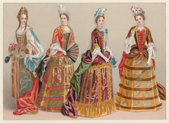 France XVIIth Century Costume