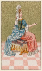 France XVIIth Cent Costume