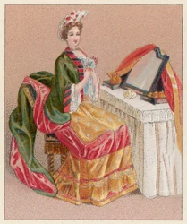 France XVIIth Cent Costume