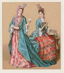 France 17th Century Costume