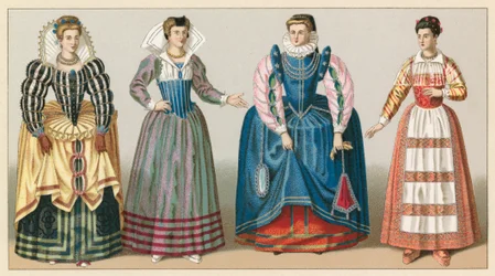 France XVIth Cent Costume