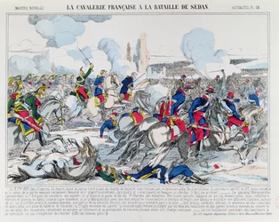 French Cavalry Troops at the Battle of Sedan, 1st September 1870