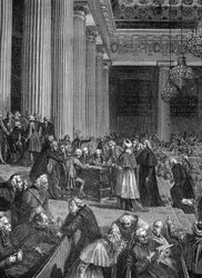 French Revolution: abolition of privileges at the National Assembly in 1789