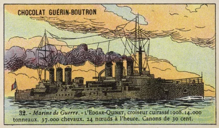 French armoured cruiser Edgar Quinet