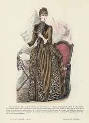 French fashion plate