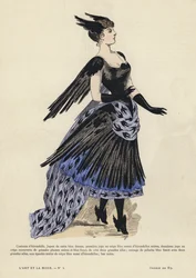 French fashion plate