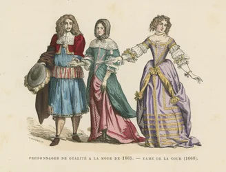 French fashions, 17th Century