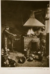 French Munition Makers Working on Nose-Pieces of Aerial Torpedoes, 1914-19