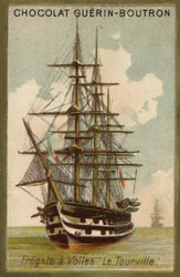 French Sailing Frigate Tourville
