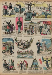 French Sailors Visiting Russia, 25 July 1891