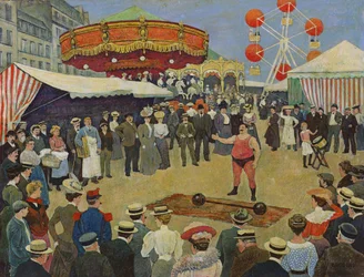 Fun Fair on The Paris Boulevards