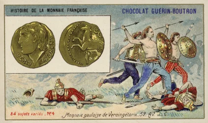 Gallic coins of Vercingetorix, 52 BC