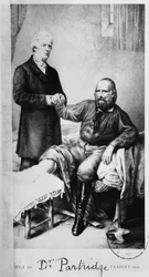 Giuseppe Garibaldi with Doctor Partridge, c.1862