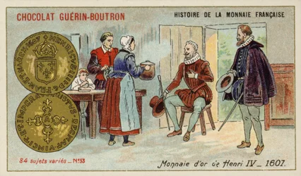 Gold Coins of Henry IV, 1607