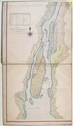 Grosse Isle and Part of Lake Erie, 1796