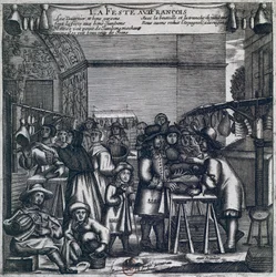 Ham fair, French print