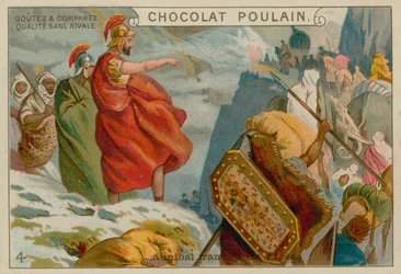 Hannibal crossing the Alps