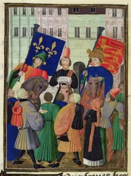Proclamation of a truce between England and France