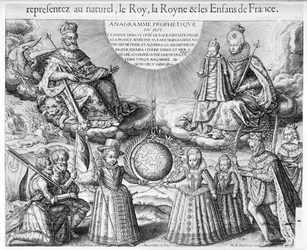 Henri IV with his Family, 1607
