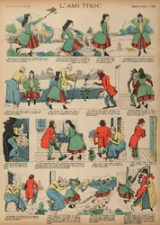 Henriette and Troc the Monkey