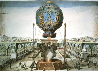 Hot Air Balloon in Jean Baptiste Reveillon