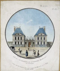 Hotel de Boisgelin, formerly of Sully - engraving
