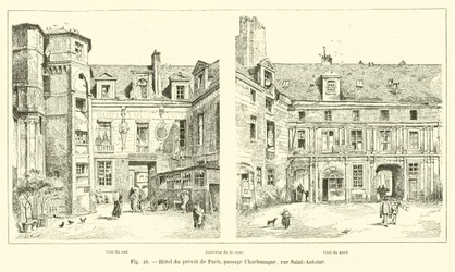 Hotel of the Provost of Paris, Passage Charlemagne, Rue Saint-Antoine