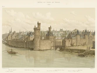 Hotel and Tower of Nesle, 1380