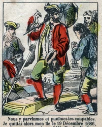 Illustration for the book of Daniel Defoe 