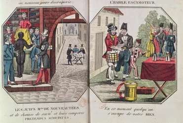 Illustration for Le Paravoleur or The Art of Conducting Oneself Prudently in All Countries, Especially in Paris by Eugene Francois Vidocq, 1830