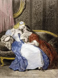 Illustration from Julie or the New Heloise, c.1852